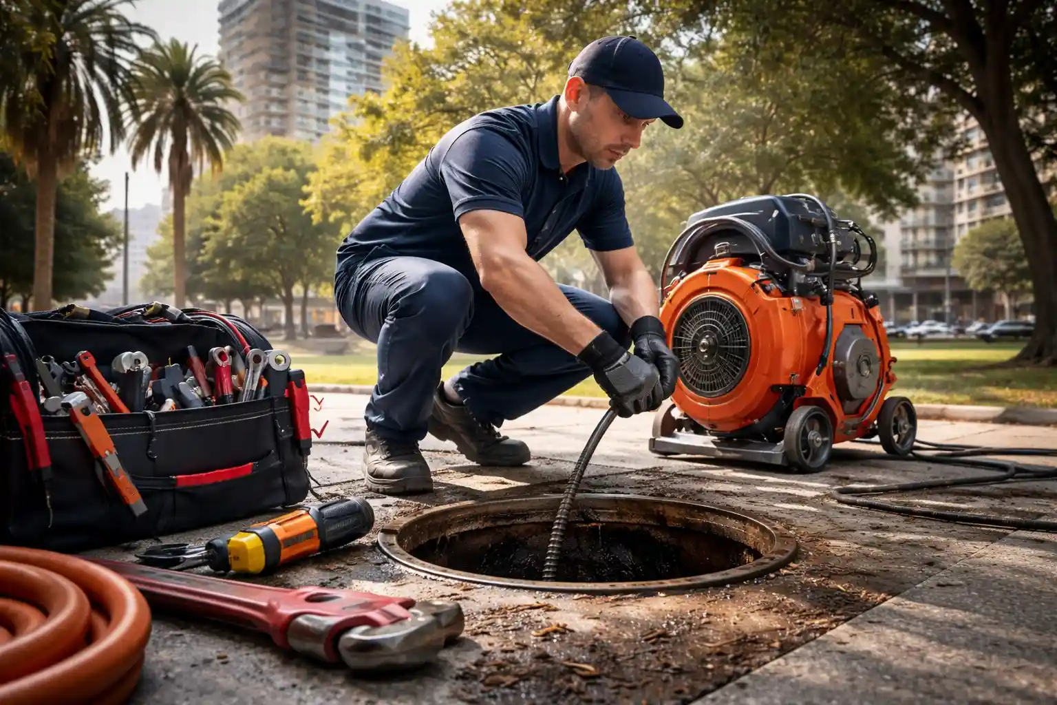 Destape de alcantarillado en Providencia