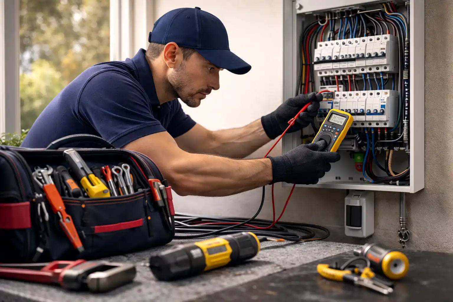 Electricista a domicilio en Providencia